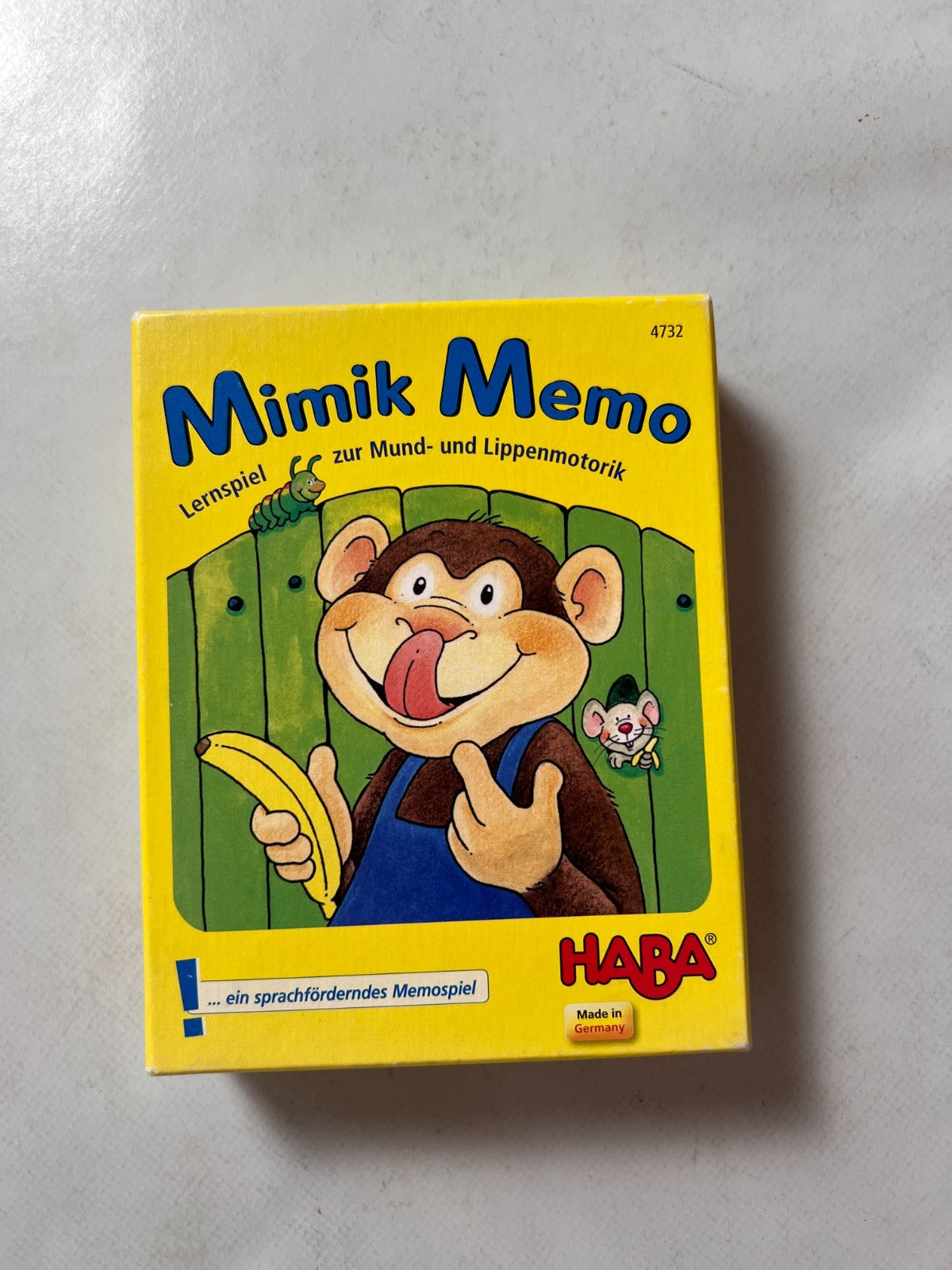 Mimik-Memo - das Kartenspiel - Haba - Vollständig ein karte leicht geknickt - Ansicht 4