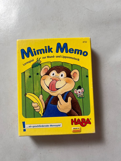 Mimik-Memo - das Kartenspiel - Haba - Vollständig ein karte leicht geknickt - Ansicht 4