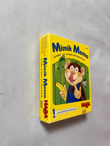 Mimik-Memo - das Kartenspiel - Haba - Vollständig ein karte leicht geknickt - Ansicht 5