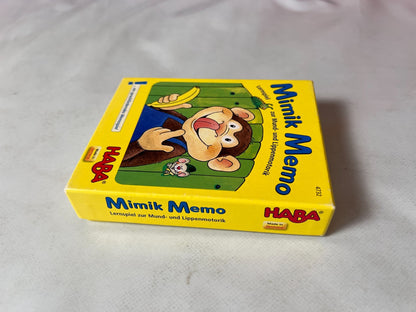 Mimik-Memo - das Kartenspiel - Haba - Vollständig ein karte leicht geknickt - Ansicht 7