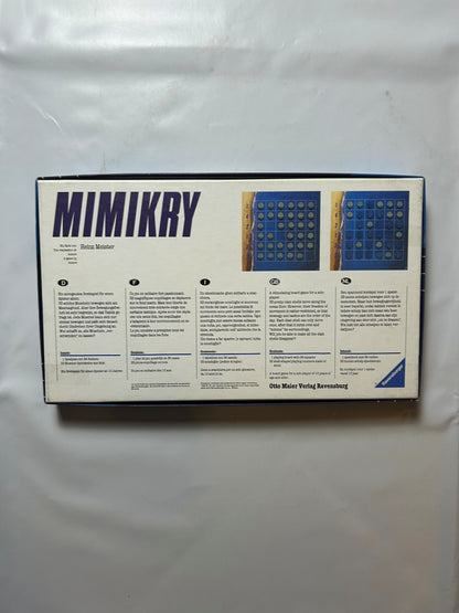 Mimikry Brettspiel Ravensburger 1989 Gesellschaftsspiel Spiel - Vollständig - Ansicht 8