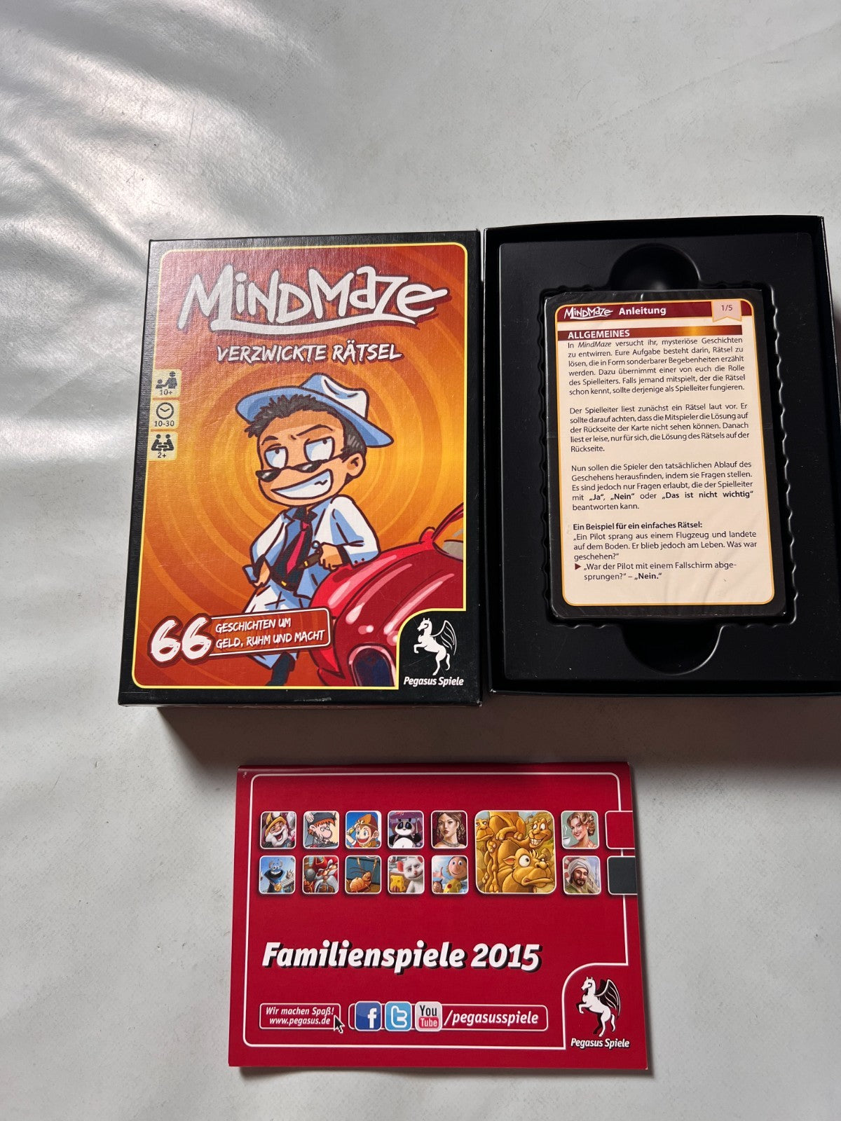 Mind Maze MindMaze  Verzwickte Rätsel  Geld, Ruhm und Macht  Unbespielt - Ansicht 2