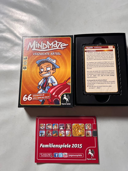Mind Maze MindMaze  Verzwickte Rätsel  Geld, Ruhm und Macht  Unbespielt - Ansicht 2