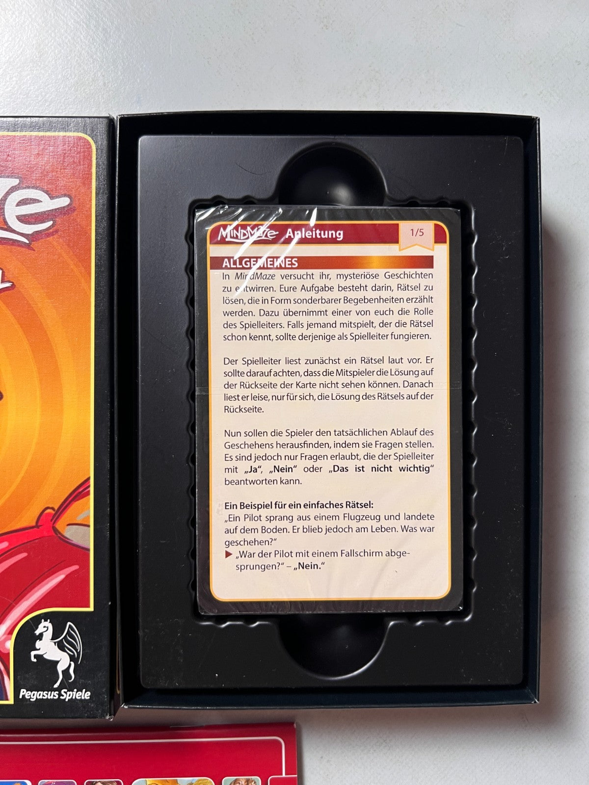 Mind Maze MindMaze  Verzwickte Rätsel  Geld, Ruhm und Macht  Unbespielt - Ansicht 3