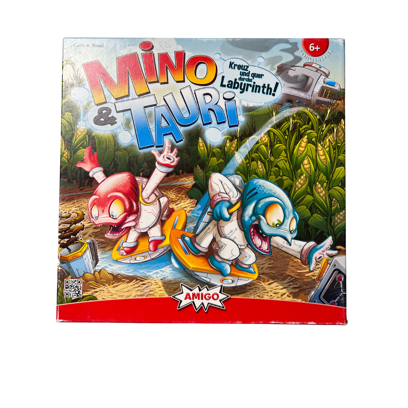 Mino und Tauri - Brettspiel Amigo 01654 Spiel von Carlo A . Rossi - Rarität - Ansicht 1