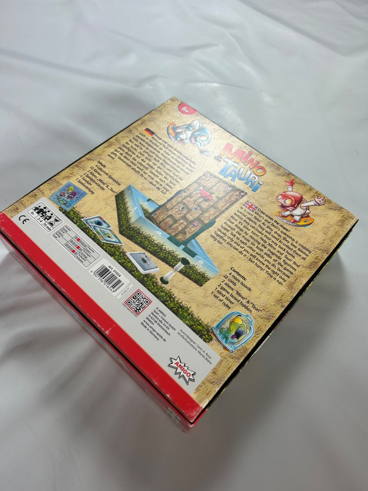 Mino und Tauri - Brettspiel Amigo 01654 Spiel von Carlo A . Rossi - Vollständig - Ansicht 12