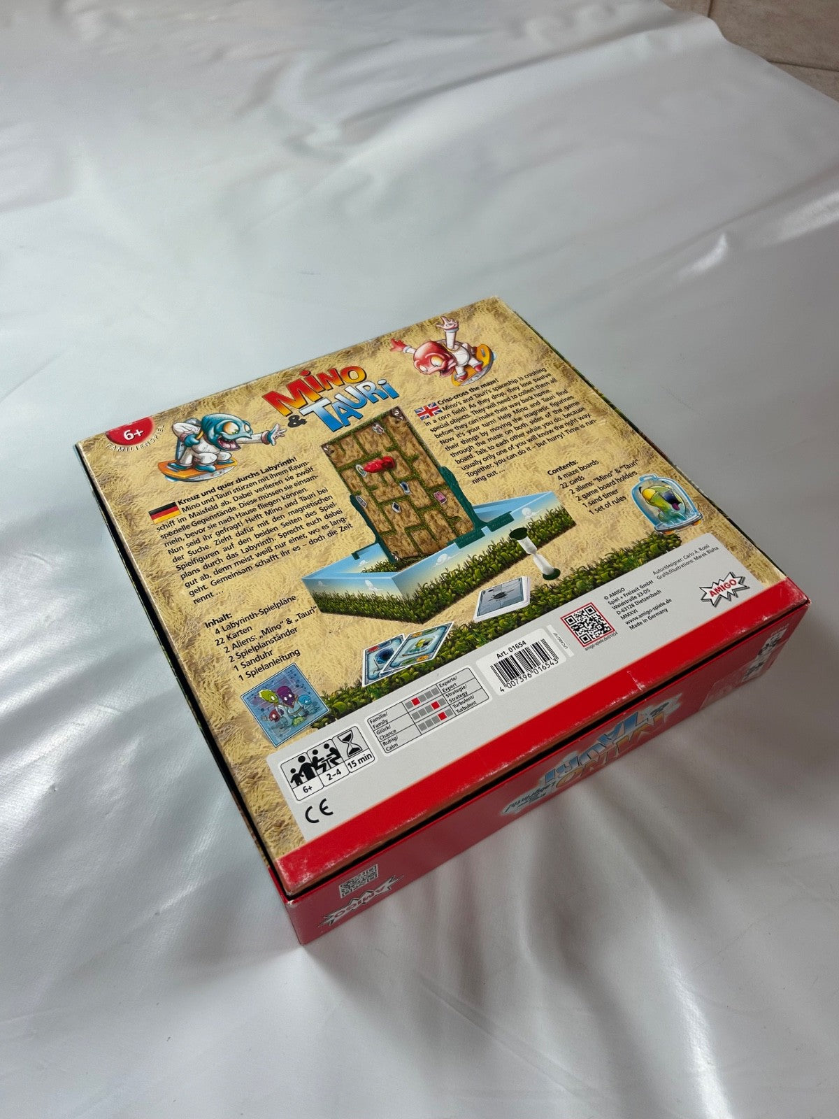 Mino und Tauri - Brettspiel Amigo 01654 Spiel von Carlo A . Rossi - Vollständig - Ansicht 13