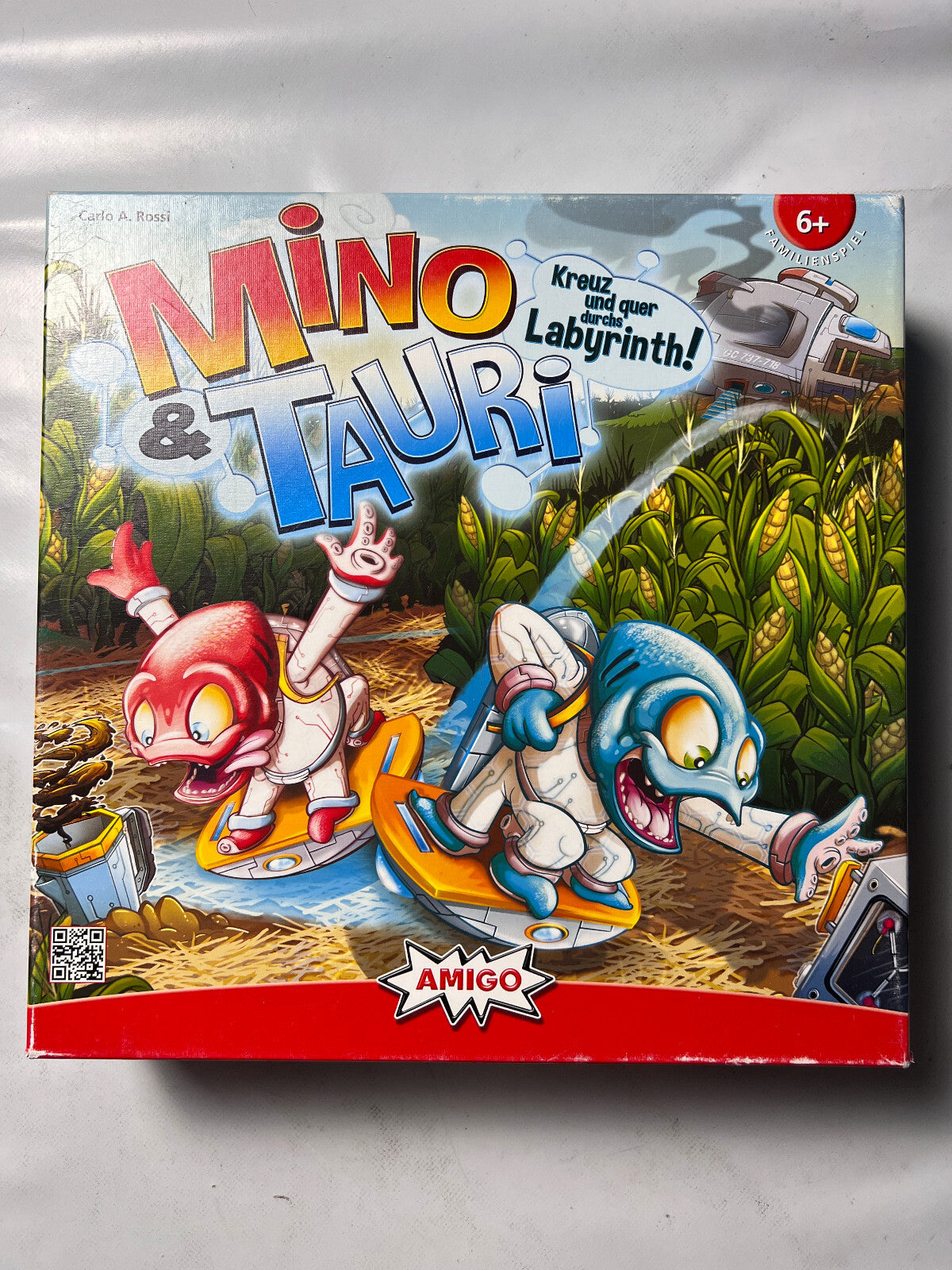 Mino und Tauri - Brettspiel Amigo 01654 Spiel von Carlo A . Rossi - Rarität - Ansicht 5