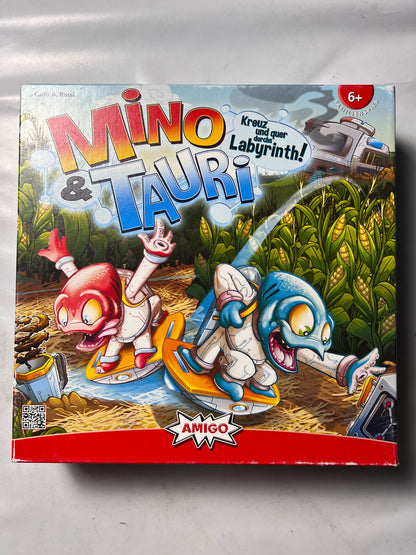 Mino und Tauri - Brettspiel Amigo 01654 Spiel von Carlo A . Rossi - Rarität - Ansicht 5