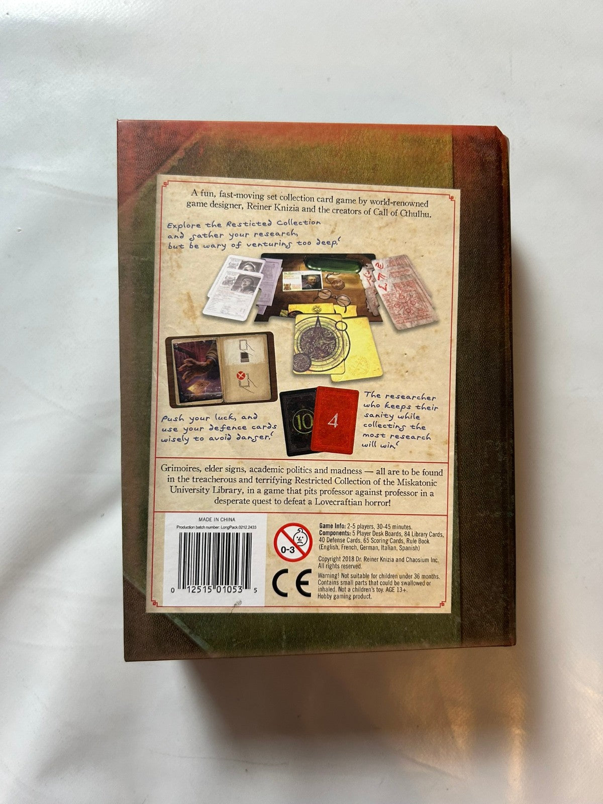 Miskatonic University: The Restricted Collection Spiel englisch  Unbespielt - Ansicht 13