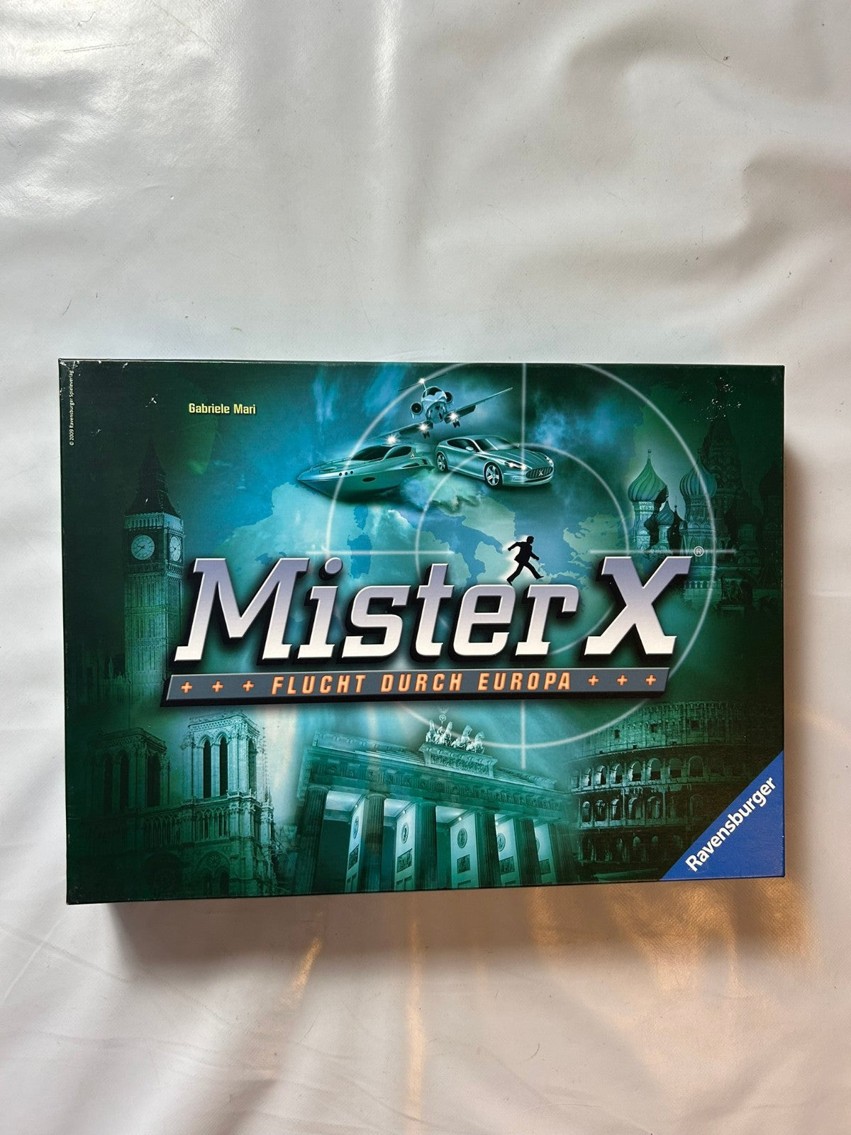 MISTER X Brettspiel Spiel Gabriele Mari Ravensburger 2009   Vollständig - Ansicht 2