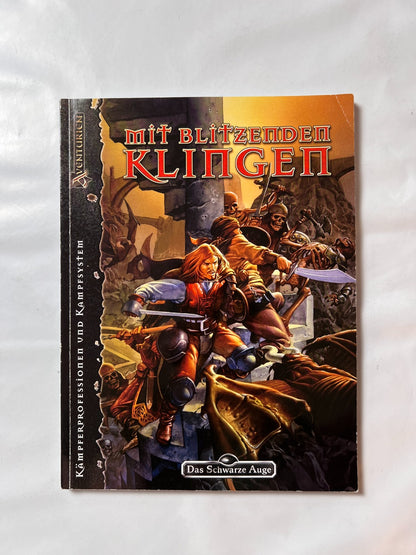 Mit Blitzenden Klingen Abenteuer Regelwerk D&D Das schwarze Auge Roleplay DSA - Ansicht 2
