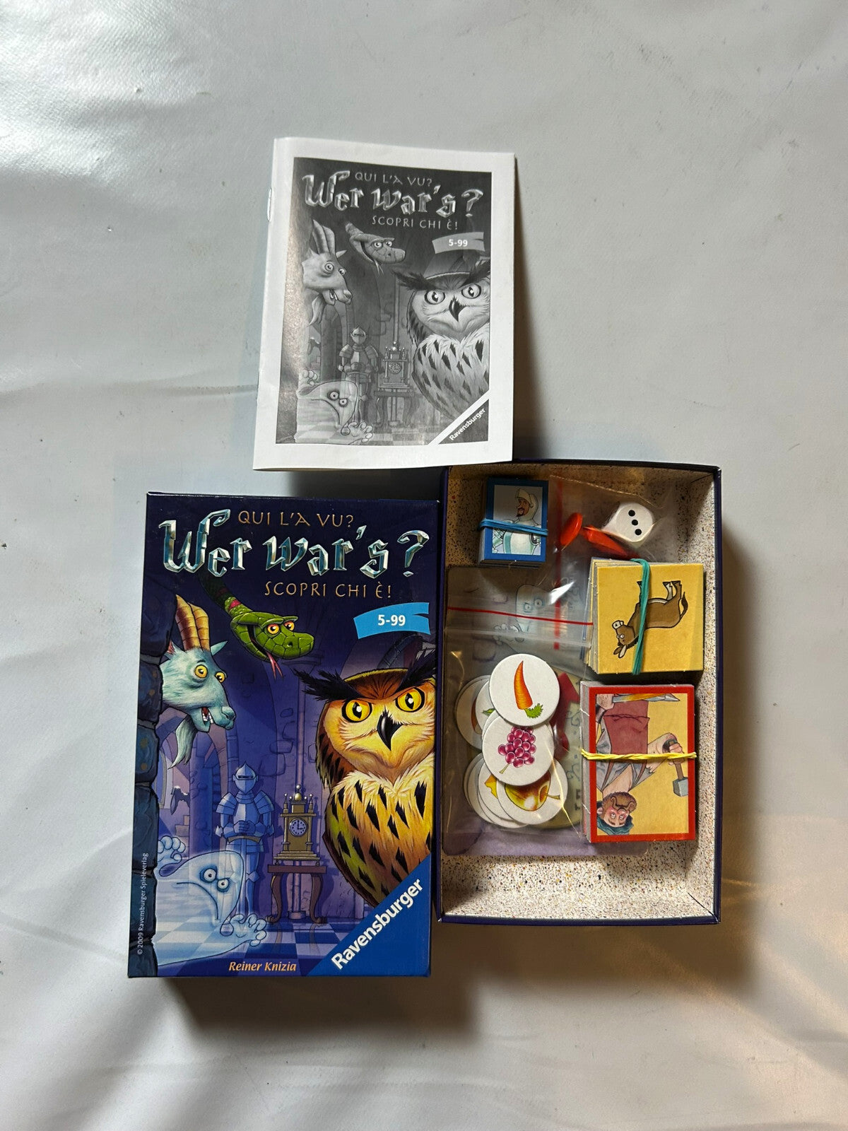 Mitbringspiel Wer war's?  Ravensburger Spiele - Vollständig - Ansicht 6