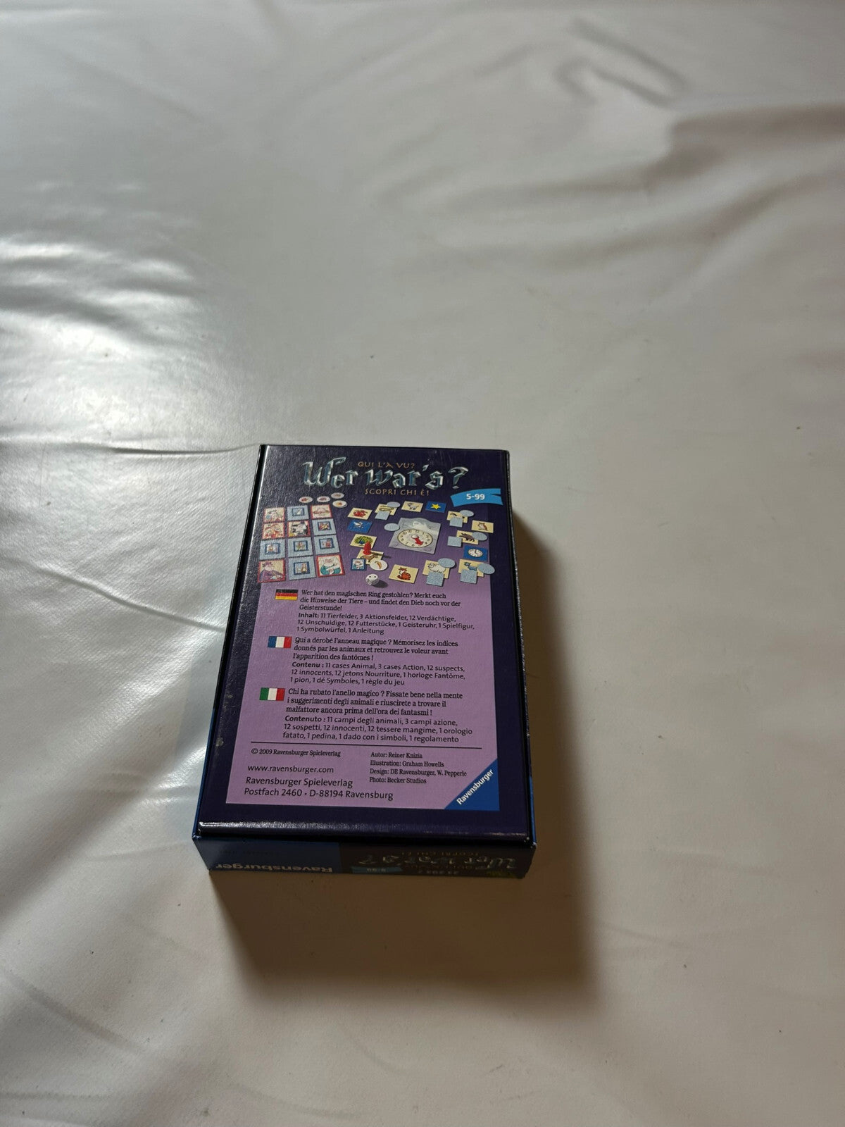 Mitbringspiel Wer war's?  Ravensburger Spiele - Vollständig - Ansicht 9