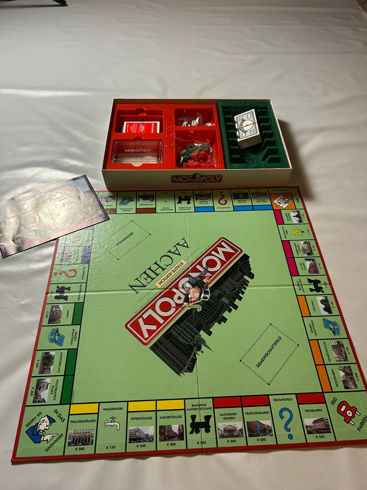 Monopoly Aachen Städte Edition Winning Moves 2005 - Vollständig - Ansicht 11