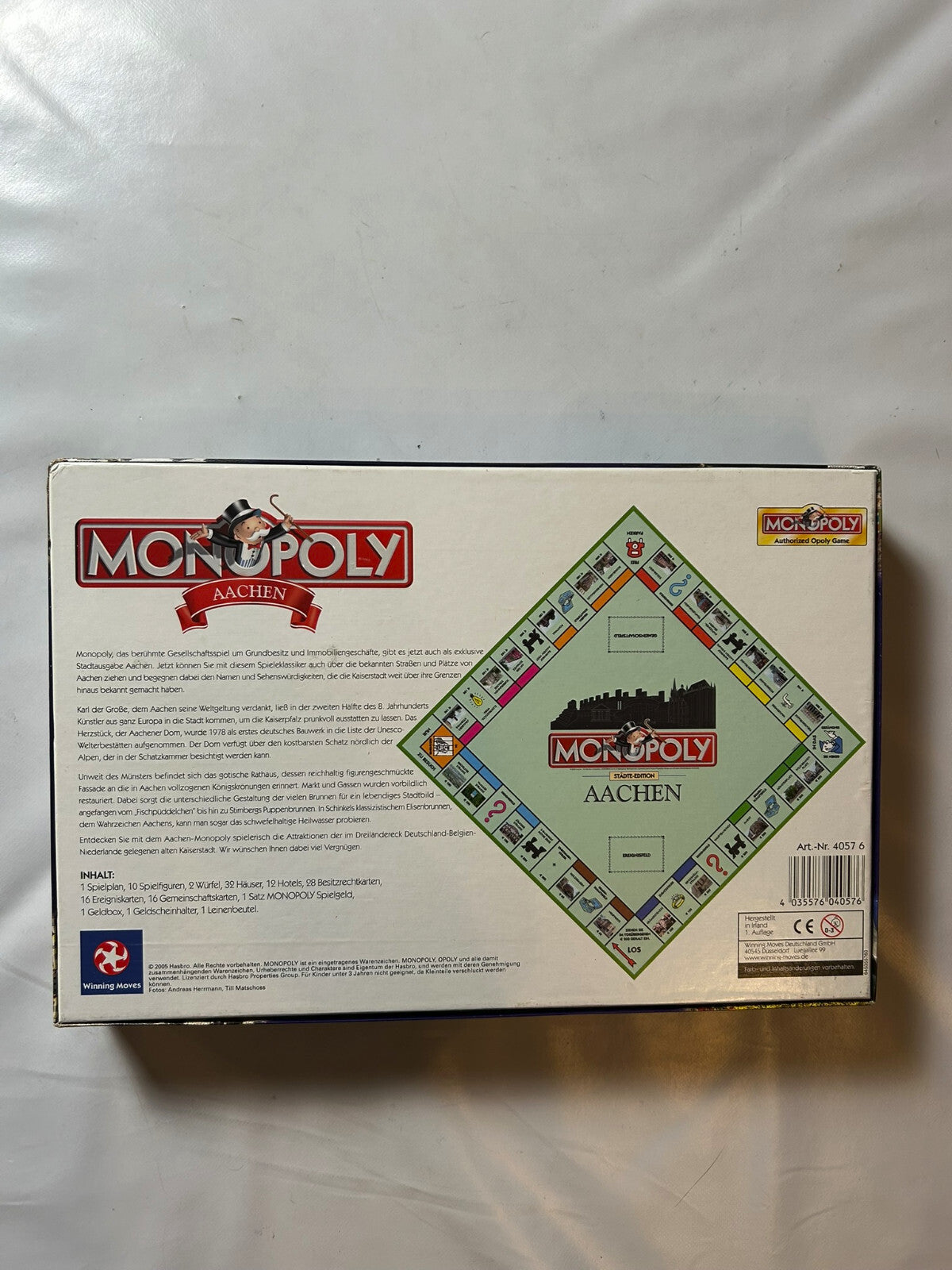 Monopoly Aachen Städte Edition Winning Moves 2005 - Vollständig - Ansicht 12