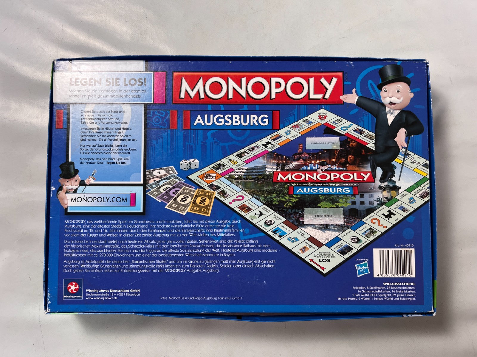 MONOPOLY AUGSBURG Winning Moves 40910   siehe Beschreibung - Ansicht 11