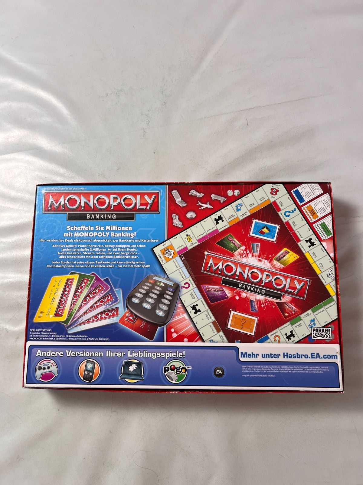 Monopoly Banking Rot 2012 - Hasbro - Vollständig - Ansicht 10