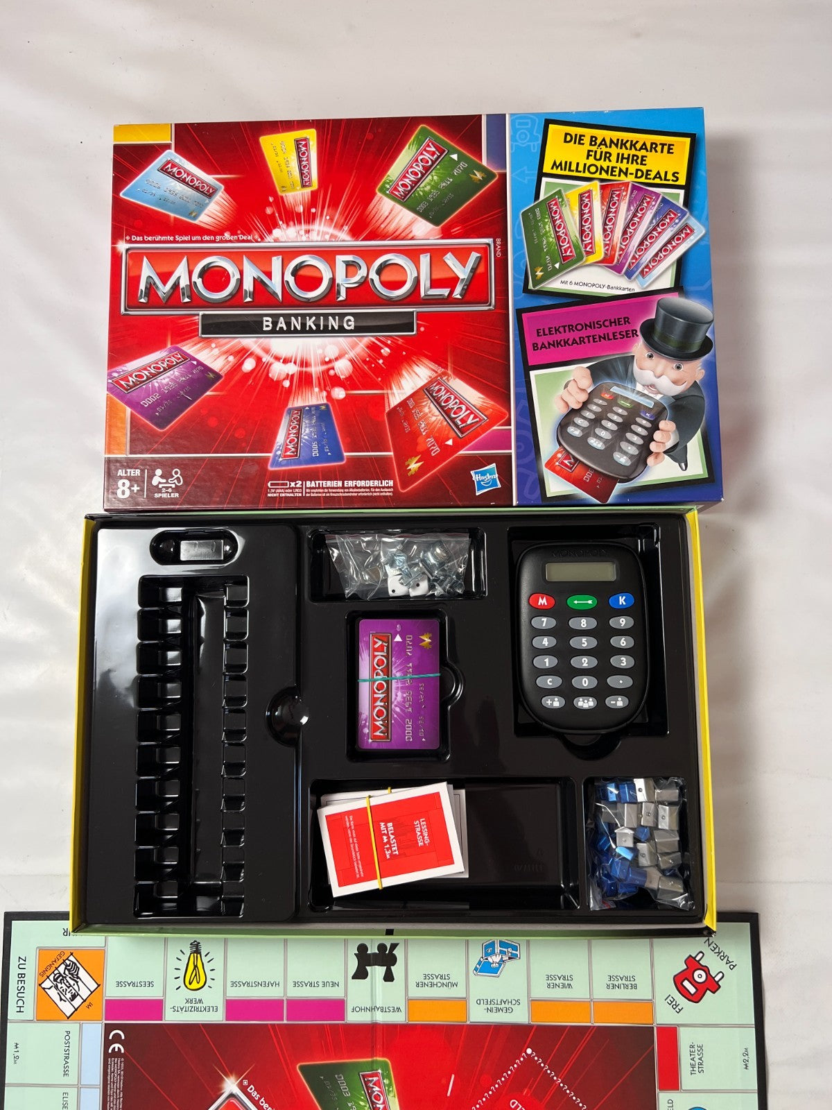 Monopoly Banking Rot 2012 - Hasbro - Vollständig - Ansicht 3