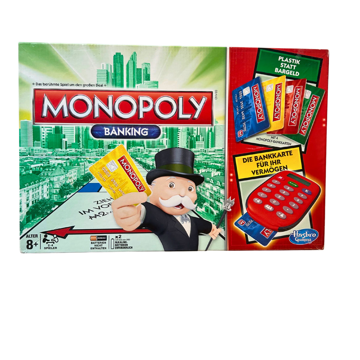 Monopoly Banking Rot - Hasbro – SKU A12517 – Gesellschaftsspiel gebraucht kaufen bei Brettspielimperium
