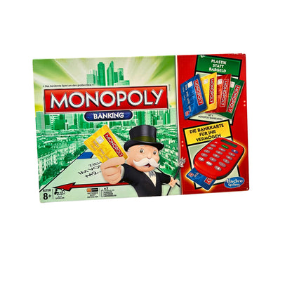 Monopoly Banking Rot - Hasbro – SKU A7746 – Gesellschaftsspiel gebraucht kaufen bei Brettspielimperium