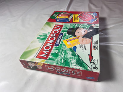 Monopoly Banking Rot  Hasbro Stark bespielt Vollständig - Ansicht 11