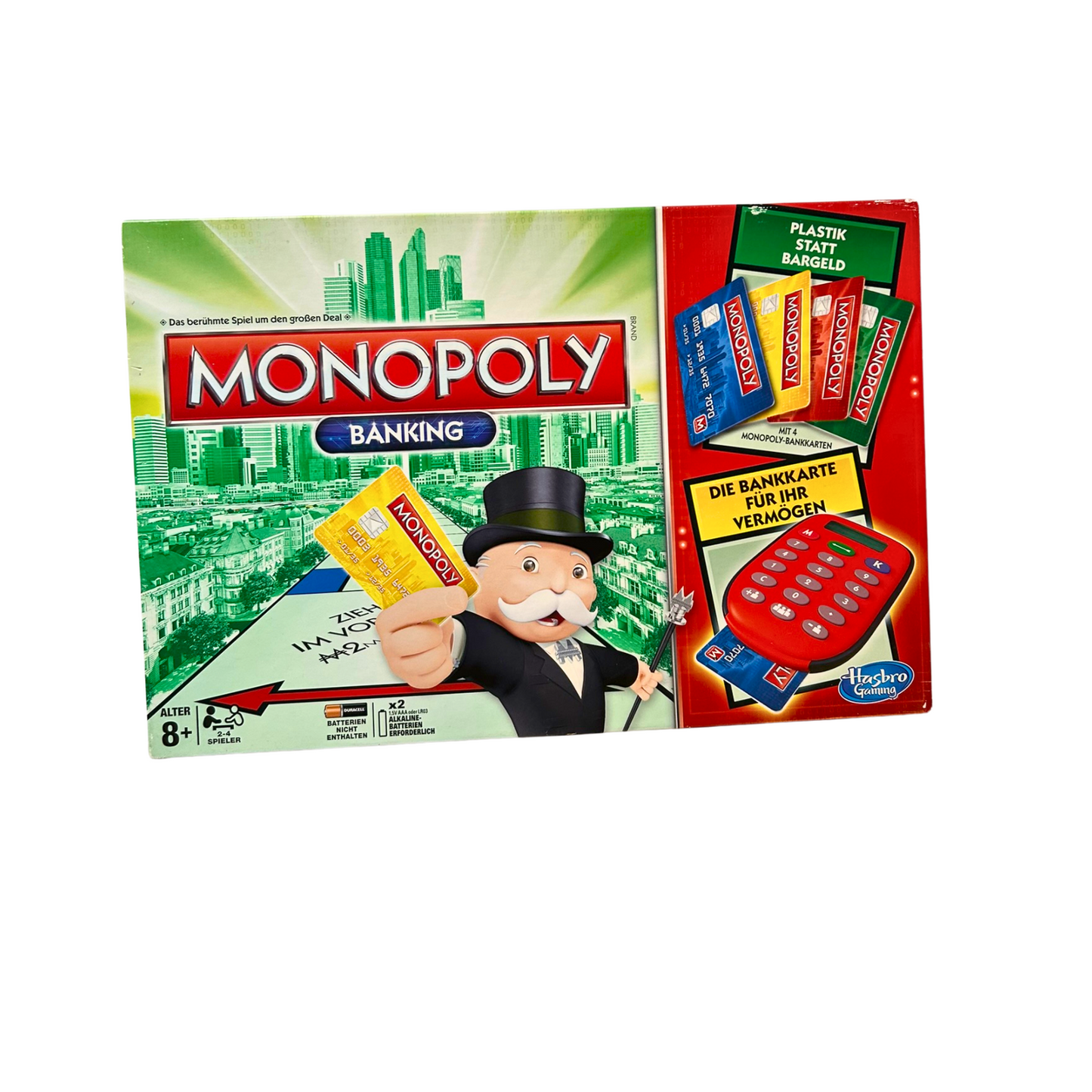 Monopoly Banking Rot - Hasbro - Vollständig - Ansicht 1