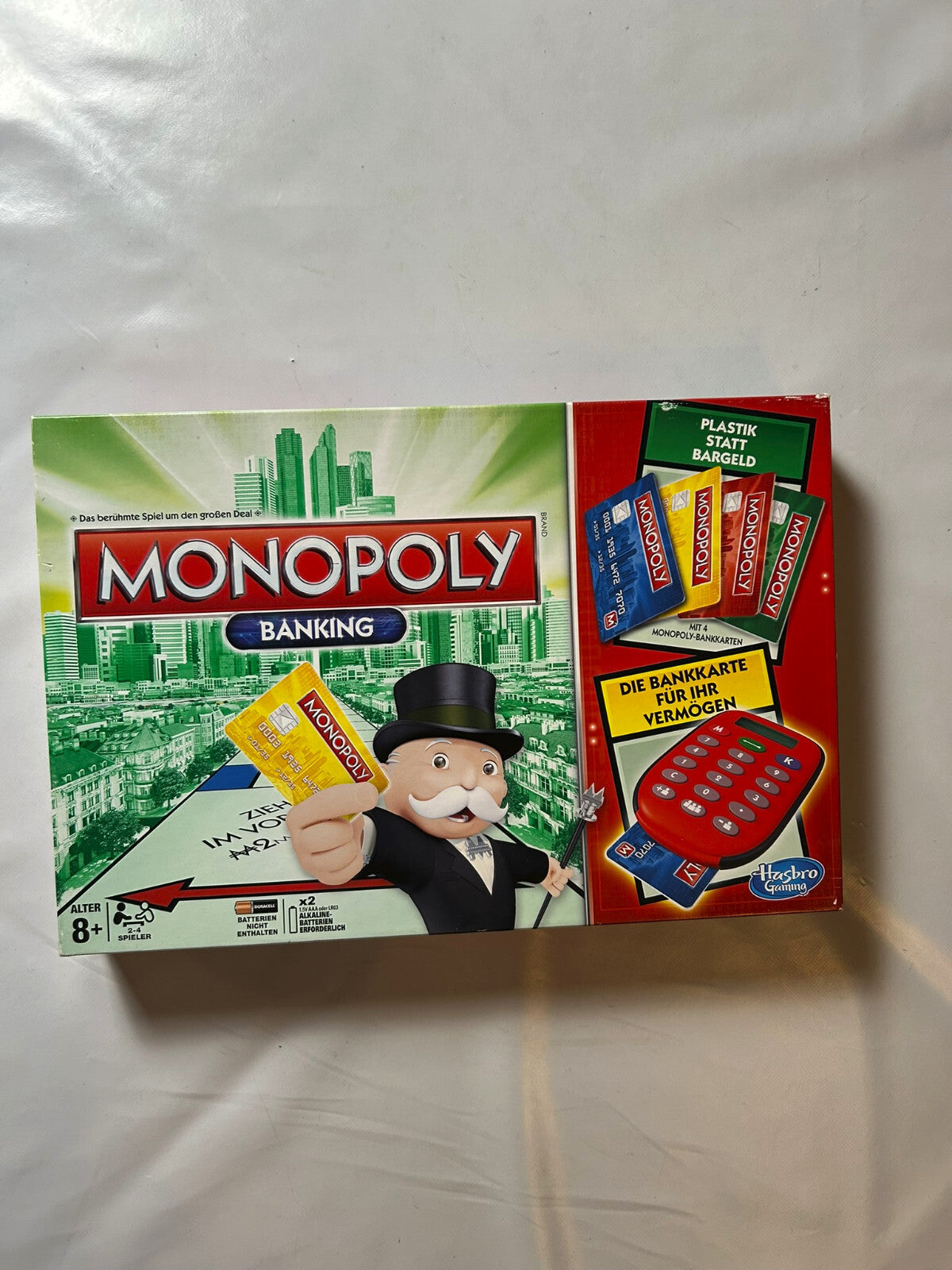 Monopoly Banking Rot - Hasbro - Vollständig - Ansicht 2