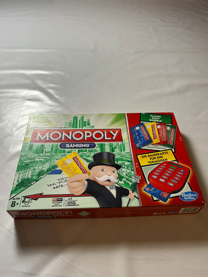 Monopoly Banking Rot - Hasbro - Vollständig - Ansicht 3