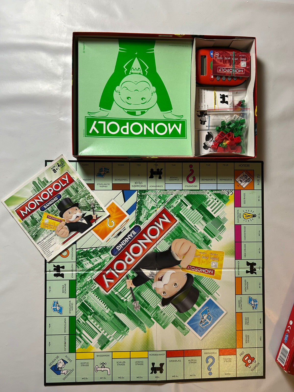 Monopoly Banking Rot - Hasbro - Vollständig - Ansicht 8