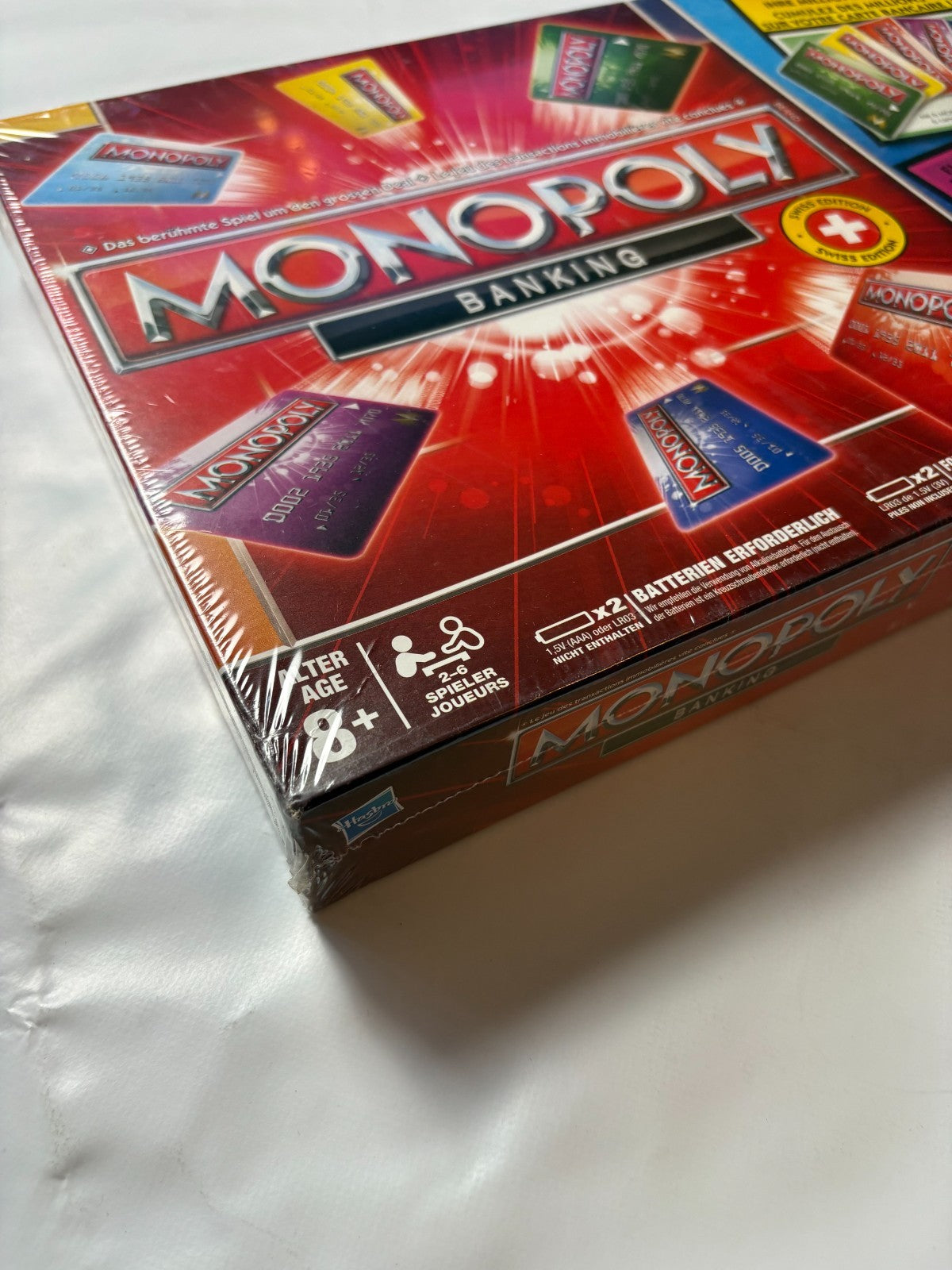 Monopoly Banking Rot Swiss Edition - Hasbro - NEU in Folie - Ansicht 5