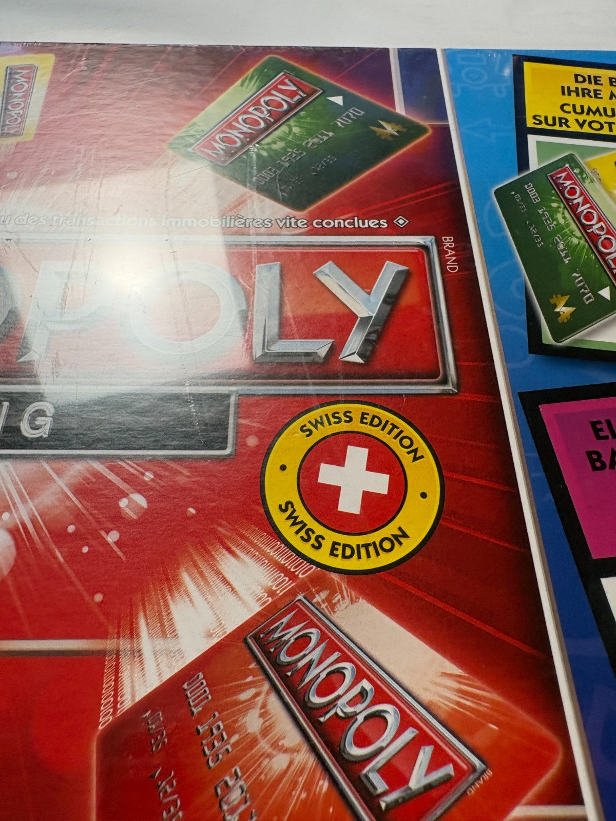 Monopoly Banking Rot Swiss Edition - Hasbro - NEU in Folie - Ansicht 7