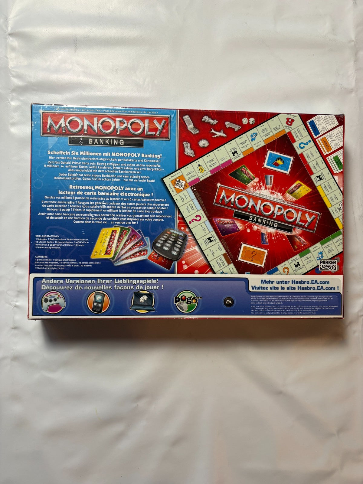 Monopoly Banking Rot Swiss Edition - Hasbro - NEU in Folie - Ansicht 8