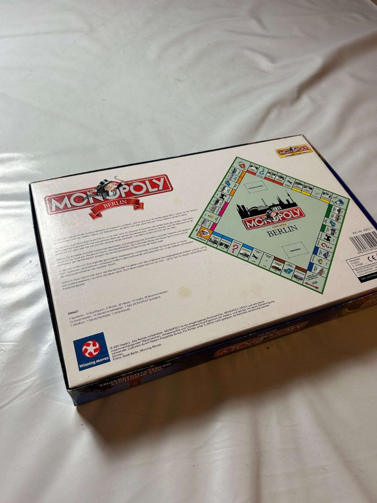 Monopoly  BERLIN Edition  Winning Moves 2007  Vollständig - Ansicht 16