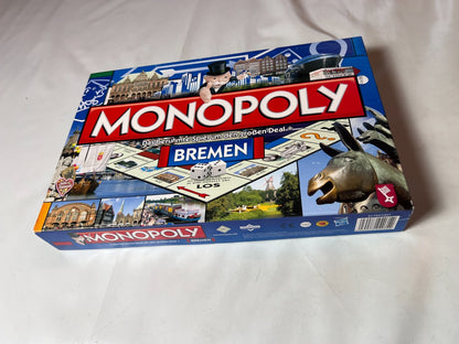 Monopoly Bremen Brettspiel seltene alte Stadtausgabe Hasbro  Vollständig - Ansicht 10