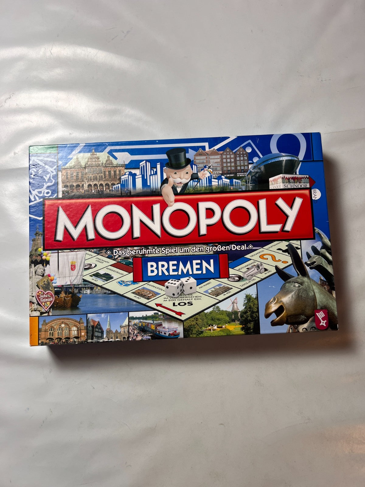 Monopoly Bremen Brettspiel seltene alte Stadtausgabe Hasbro  Vollständig - Ansicht 6