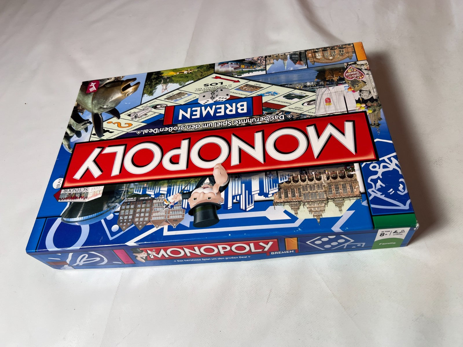 Monopoly Bremen Brettspiel seltene alte Stadtausgabe Hasbro  Vollständig - Ansicht 8
