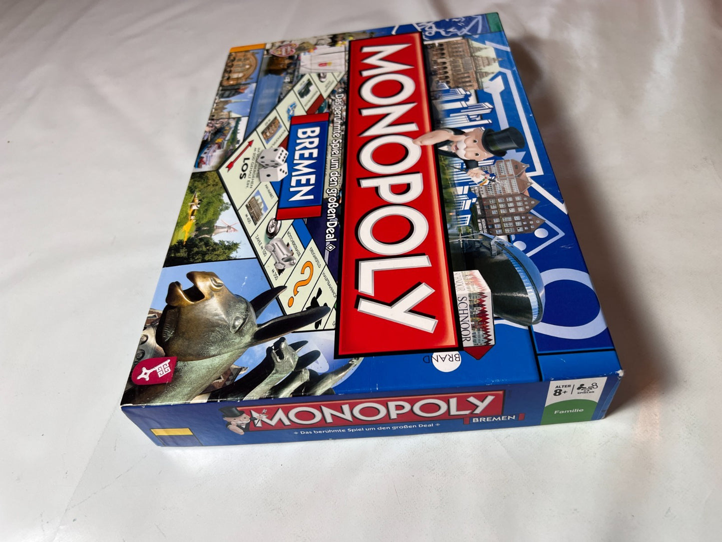 Monopoly Bremen Brettspiel seltene alte Stadtausgabe Hasbro  Vollständig - Ansicht 9