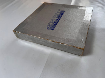 Monopoly Brettspiel Spiele Schmidt silber Vintage alt 60er Holz - Vollständig - Ansicht 9