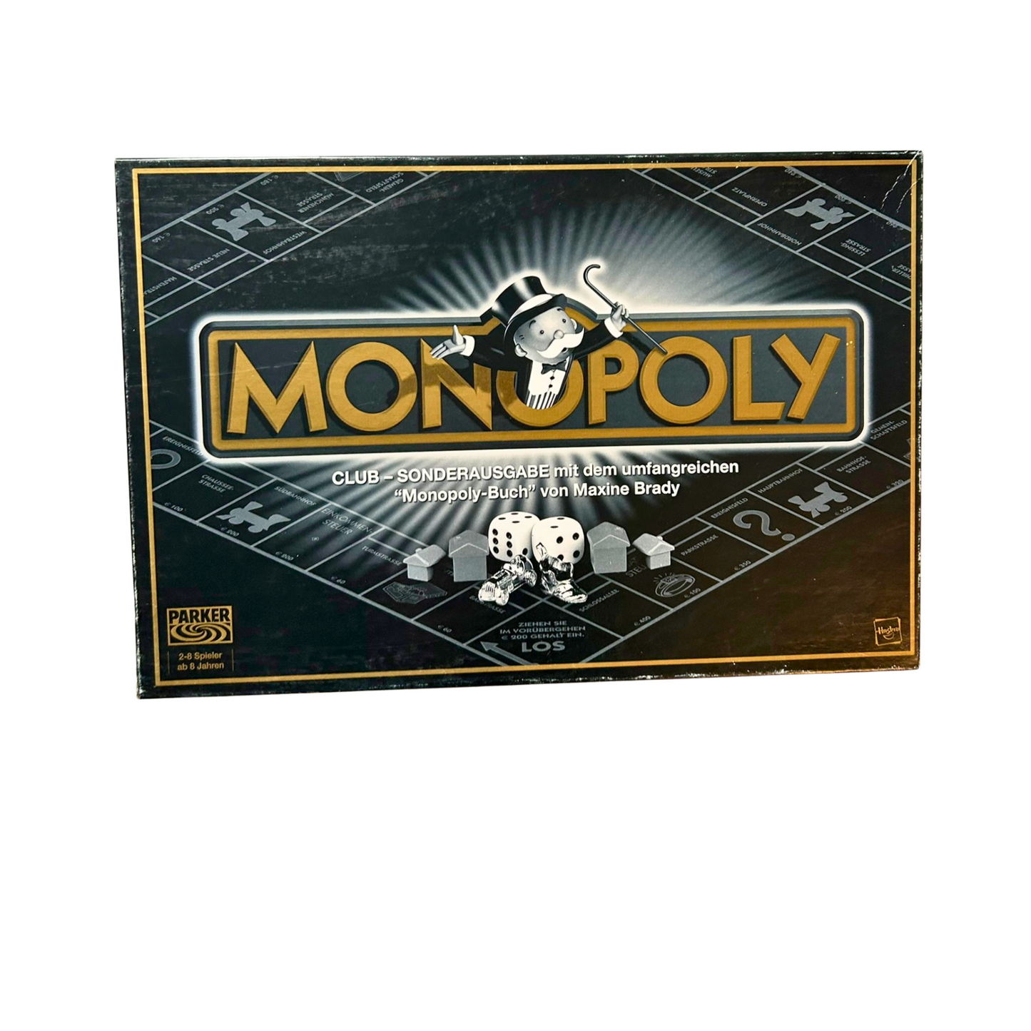 Monopoly Club Sonderausgabe mit Buch Parker 2001 - Unbespielt - Ansicht 1