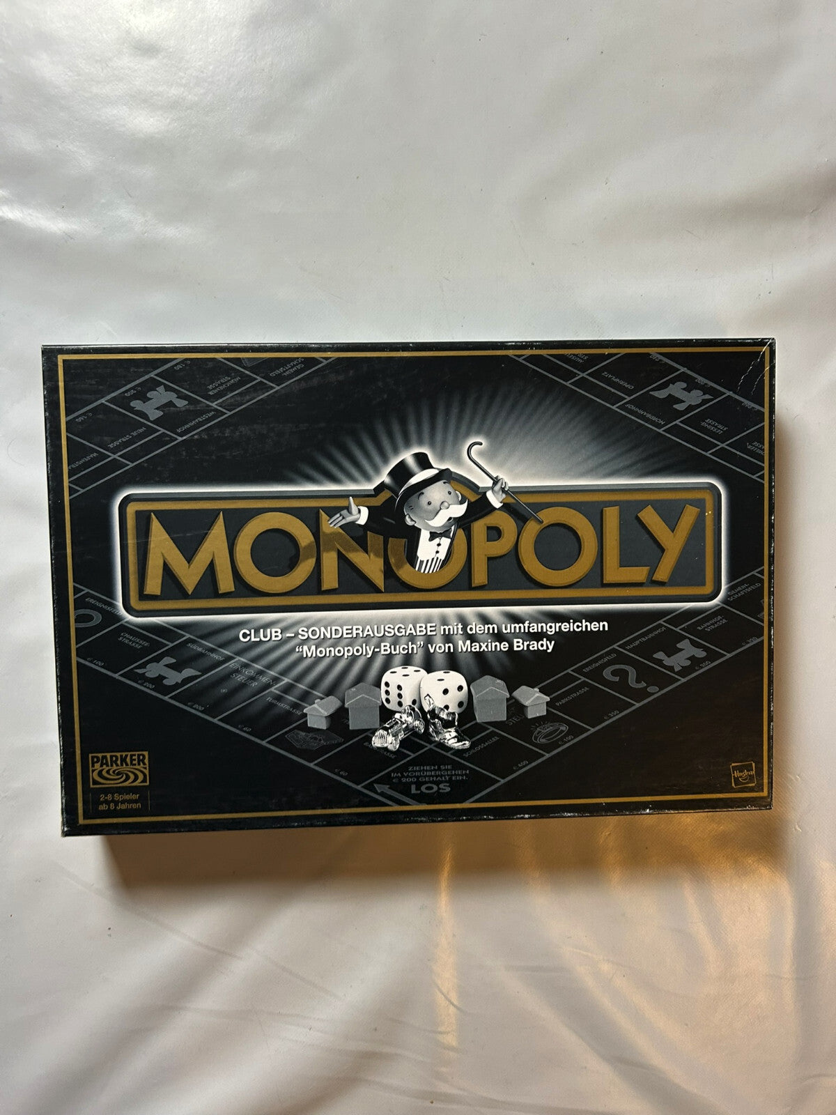 Monopoly Club Sonderausgabe mit Buch Parker 2001 - Unbespielt - Ansicht 2