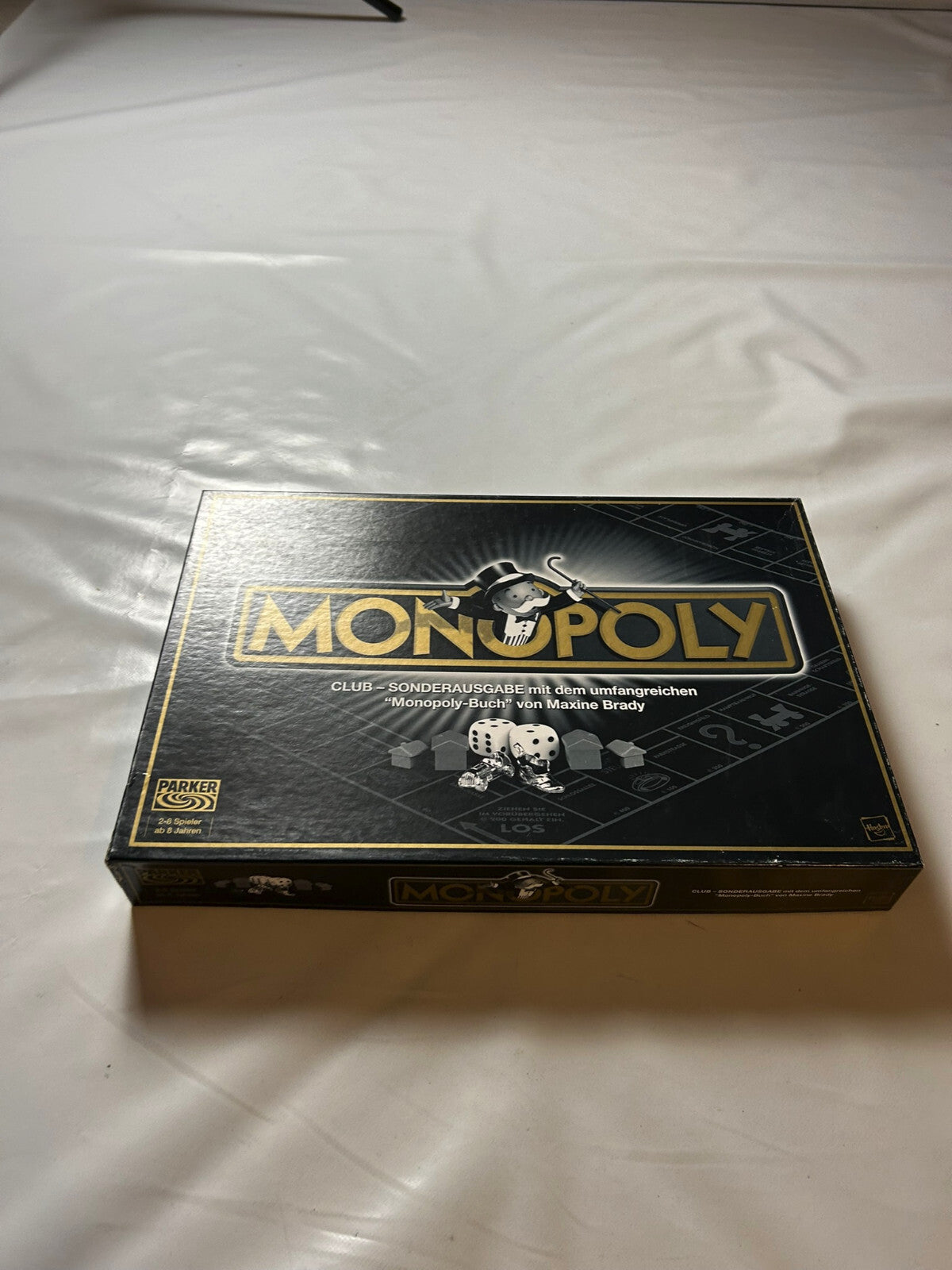 Monopoly Club Sonderausgabe mit Buch Parker 2001 - Unbespielt - Ansicht 3