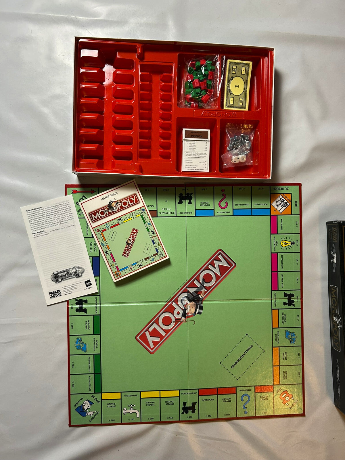 Monopoly Club Sonderausgabe mit Buch Parker 2001 - Unbespielt - Ansicht 6