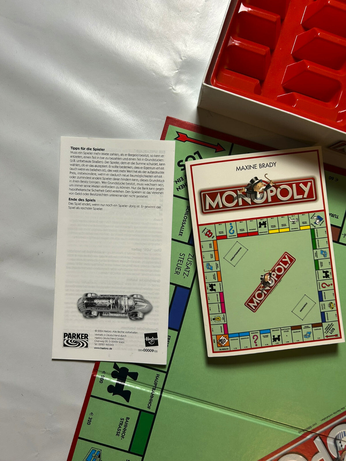 Monopoly Club Sonderausgabe mit Buch Parker 2001 - Unbespielt - Ansicht 7