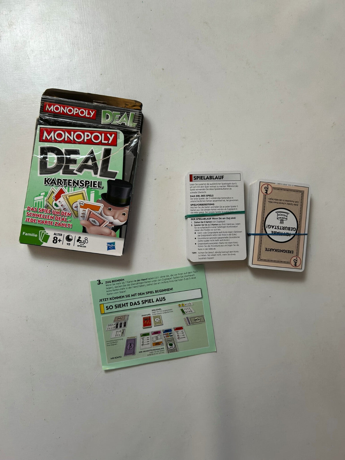 Monopoly Deal Kartenspiel Parker Spiel- Vollständig - Ansicht 5