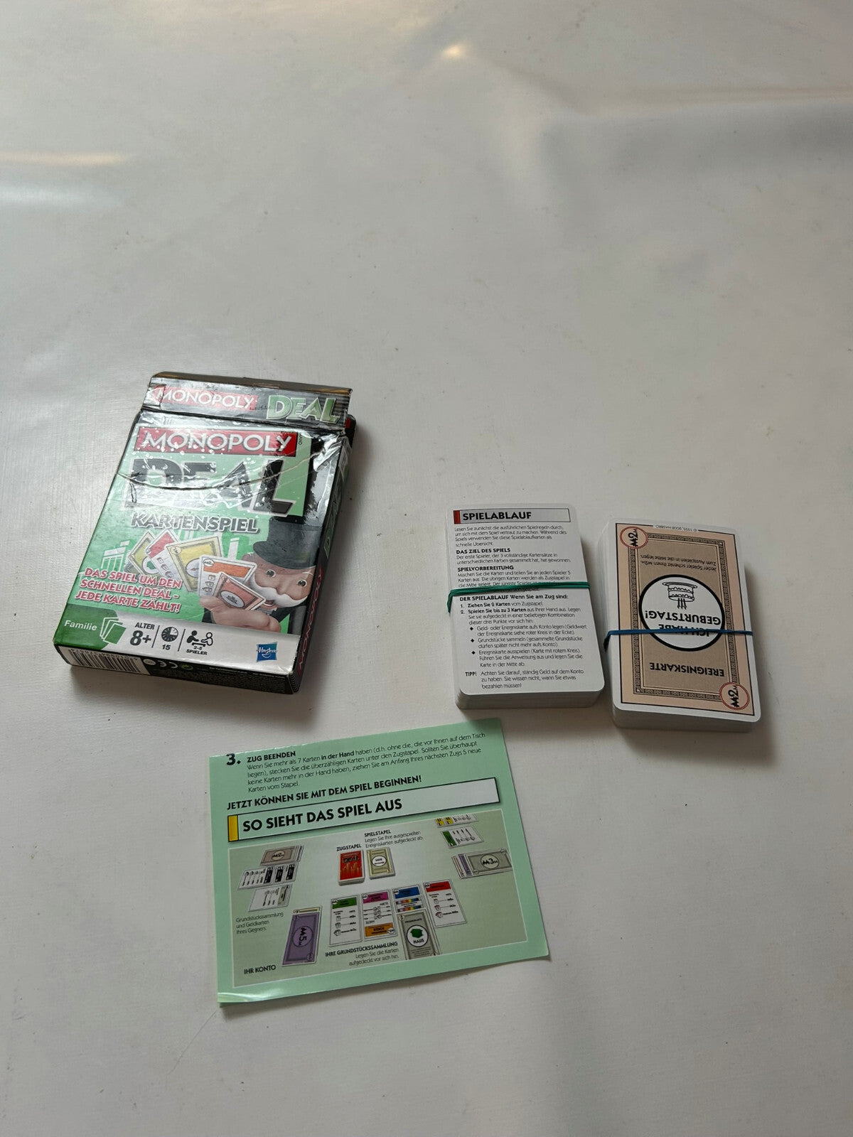 Monopoly Deal Kartenspiel Parker Spiel- Vollständig - Ansicht 6