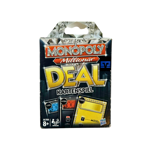 Monopoly Deal Millionär Kartenspiel Hasbro 2012 - Unbespielt - Ansicht 1