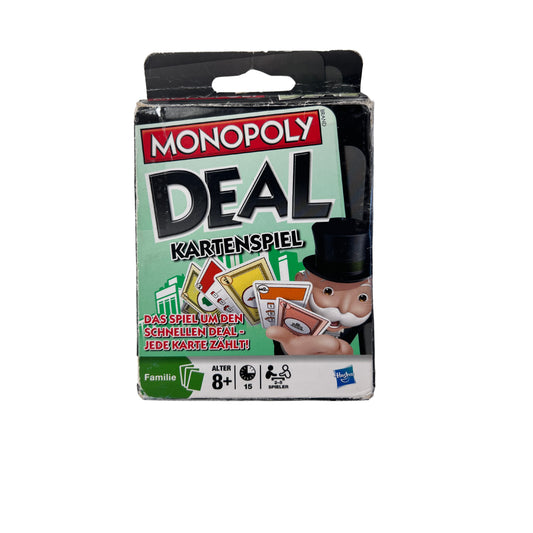 Monopoly Deal - Parker 01723100 – SKU A6122 – Gesellschaftsspiel gebraucht kaufen bei Brettspielimperium