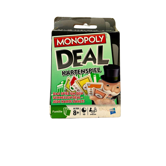 Monopoly Deal - Parker 01723100 - Unbespielt – SKU A7495 – Gesellschaftsspiel gebraucht kaufen bei Brettspielimperium