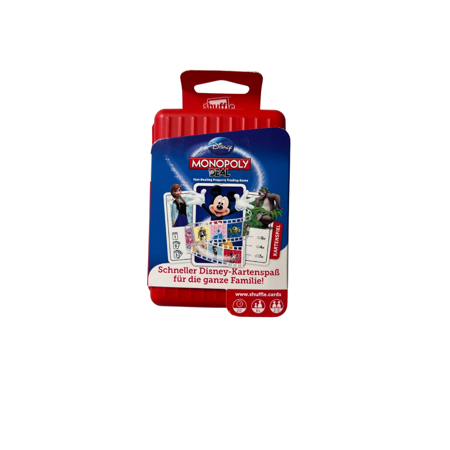 MONOPOLY DEAL SHUFFLE Disney - Hasbro – SKU A10484 – Gesellschaftsspiel gebraucht kaufen bei Brettspielimperium